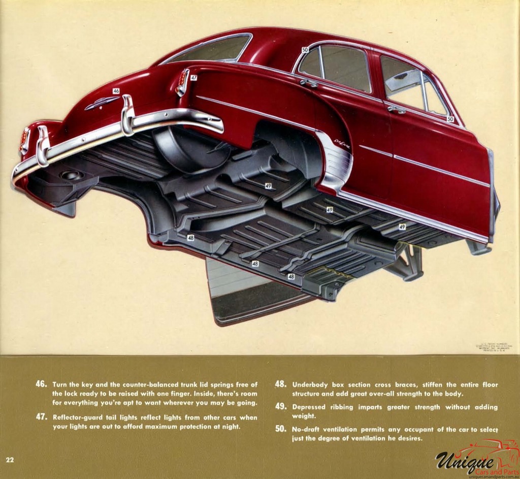 1952 Chevrolet Engineering Features Brochure Page 27